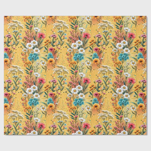 Sunset Meadow Geschenkpapier (Flach)