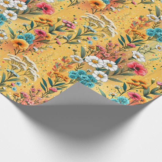 Sunset Meadow Geschenkpapier (Ecke)