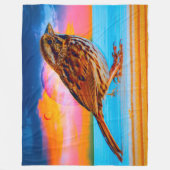 Sunset Melody Fleecedecke (Vorderseite)