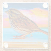 Sunset Melody Glasuntersetzer (Rückseite)