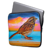 Sunset Melody Laptopschutzhülle (Vorderseite Links)