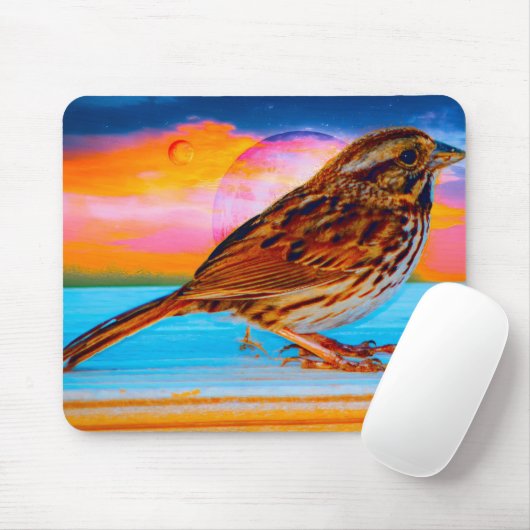 Sunset Melody Mousepad (Mit Mouse)