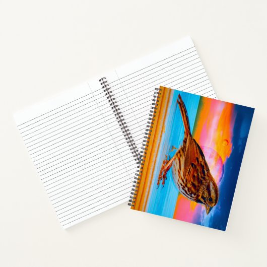 Sunset Melody Notizblock (Innenseite)