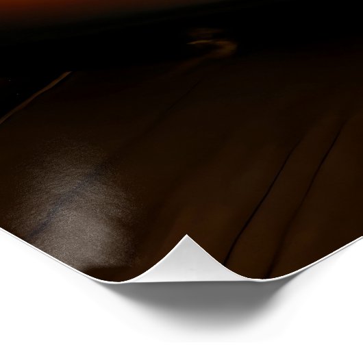 Sunset Melody Poster (Ecke)