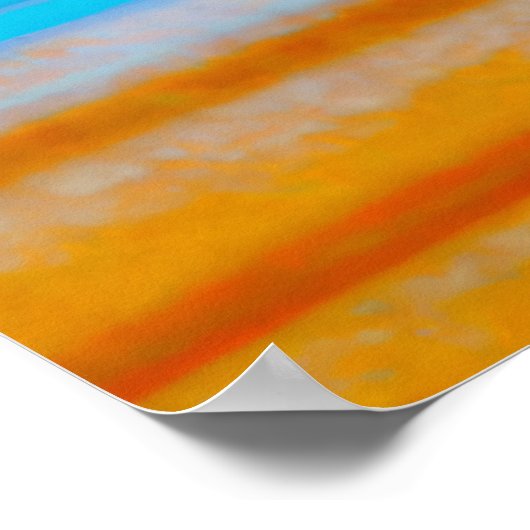 Sunset Melody Poster (Ecke)