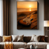 Sunset Melody Poster