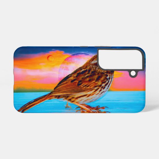 Sunset Melody Samsung Galaxy Hülle (Rückseite (Horizontal))