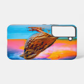 Sunset Melody Samsung Galaxy Hülle (Rückseite (Horizontal))