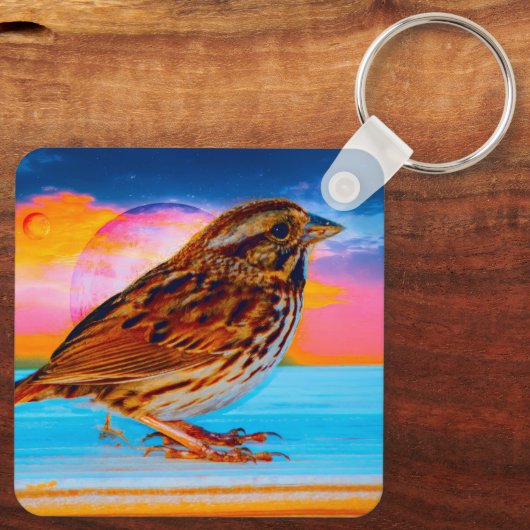 Sunset Melody Schlüsselanhänger (Rückseite)