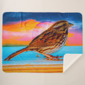 Sunset Melody Sherpadecke (Vorderseite (Horizontal))