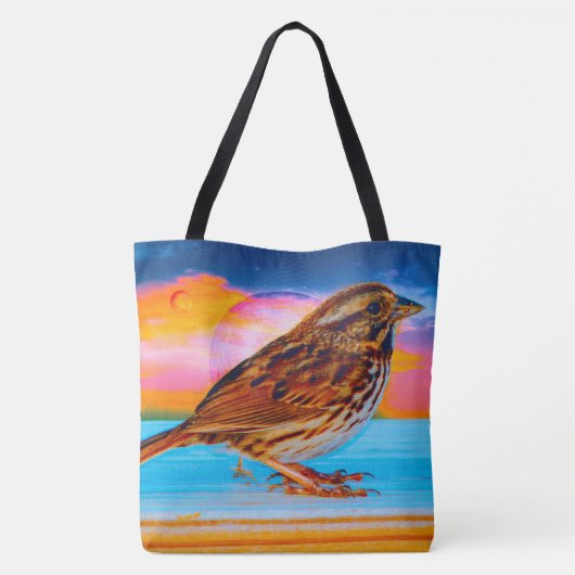 Sunset Melody Tasche (Rückseite)