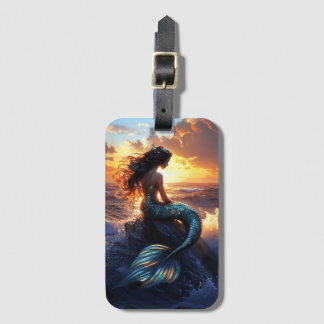 Sunset Mermaid Gepäckanhänger