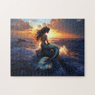 Sunset Mermaid Puzzle