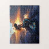 Sunset Mermaid Puzzle (Vertikal)