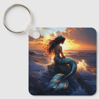 Sunset Mermaid Schlüsselanhänger
