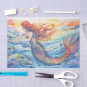 Sunset Mermaid Seidenpapier (Handwerk)