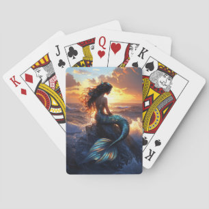 Sunset Mermaid Spielkarten