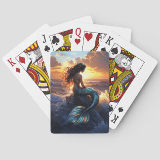 Sunset Mermaid Spielkarten