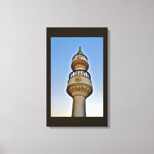 Sunset Minaret Leinwanddruck