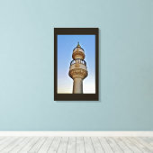 Sunset Minaret Leinwanddruck (Insitu (Holzboden))