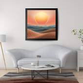 Sunset Mirage Fotodruck