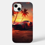 Sunset Mirage Supercar Case-Mate iPhone Hülle (Rückseite)