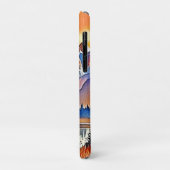 Sunset Mountain Art Design Case-Mate iPhone Hülle (Hinten/Links)
