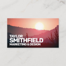 Sunset Mountain Range Adventure