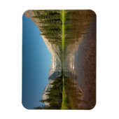 Sunset Mountain Reflektion | Glacier National Park Magnet (Vertikal)