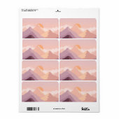 Sunset Mountains (Vorne)