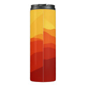Sunset Mountains Banner Thermosbecher (Rückseite)