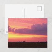 Sunset, my 2004 photo postkarte (Vorne/Hinten)