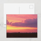 Sunset ... my own 2004 postkarte (Vorne/Hinten)