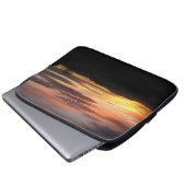 Sunset Neopren Laptop Sleeve 13 Zoll (Vorne Knopf)