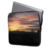Sunset Neopren Laptop Sleeve 13 Zoll (Vorderseite Links)