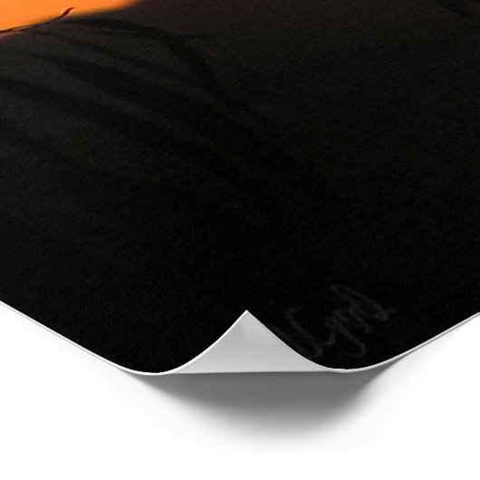 SUNSET NEST Poster (Ecke)