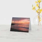 Sunset notecards karte (Gelbe Blume)