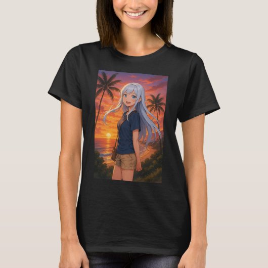 Sunset Nova Damen T-Shirt (Vorderseite)