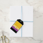 Sunset o' Lila Hills Geschenkanhänger (Mit Garn)