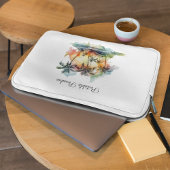 Sunset-Oase, individuell Laptopschutzhülle