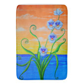 Sunset Ocean Orchios Badematte (Vorderseite Vertikal)