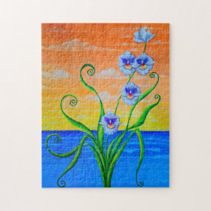 Sunset Ocean Orchios Puzzle