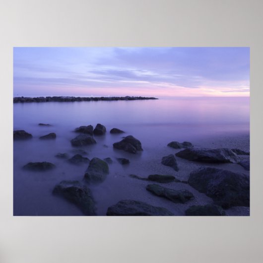 Sunset Ocean Poster (Vorne)