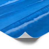 Sunset Ocean Poster (Ecke)