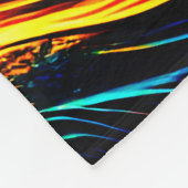 "Sunset Ocean Reverie" Fleecedecke (Ecke)