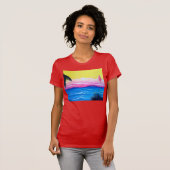 Sunset Ocean T-Shirt (Vorne ganz)