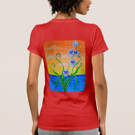 Sunset Ocean T-Shirt (Rückseite)