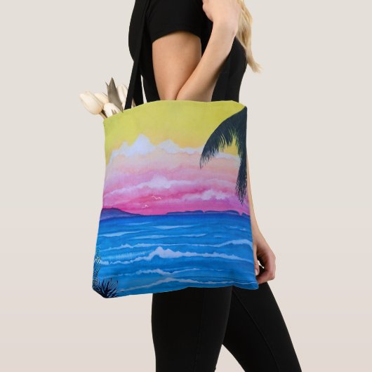 Sunset Ocean  Tasche (Von Nahem)