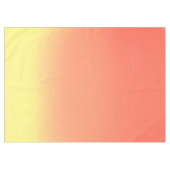 Sunset Ombre gelb & orange Tischdecke (Vorderseite (Horizontal))