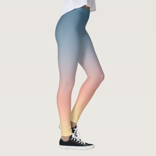 Sunset Ombre Gradient Leggings (Rechts)